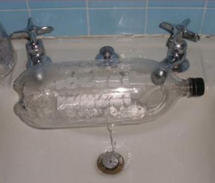 Készül a langyos víz  🙂