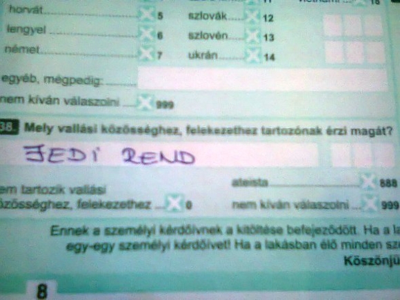 Népszámlálás 2011 - Bevállalta !