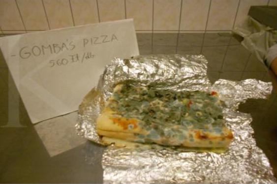 Reggelire - Gombás pizza 🙂