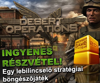 Desert operations - Online katonai, stratégiai játék