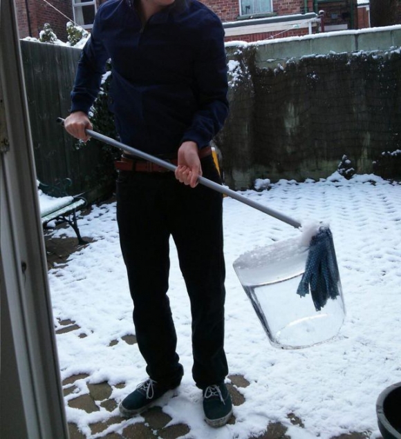 Kisfiam , töröld fel már a teraszt...