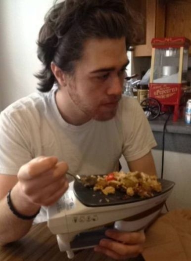 Reggeli a koleszban . . .