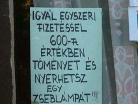 Egy újabb visszautasíthatatlan ajánlat