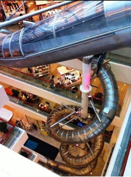 Mozgólépcső helyett...