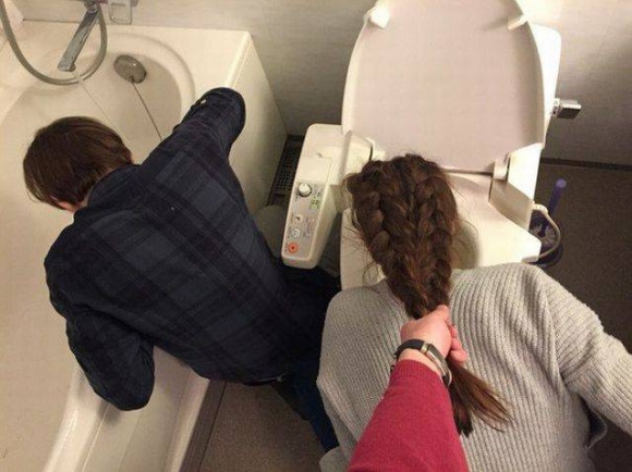 Volt csoportos szelfi is este :D