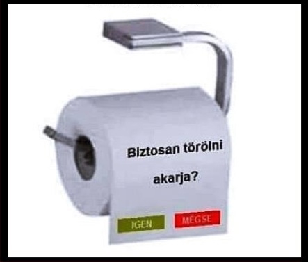 Okos WC papír