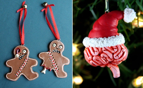 Két bizarr karácsonyi dekoráció