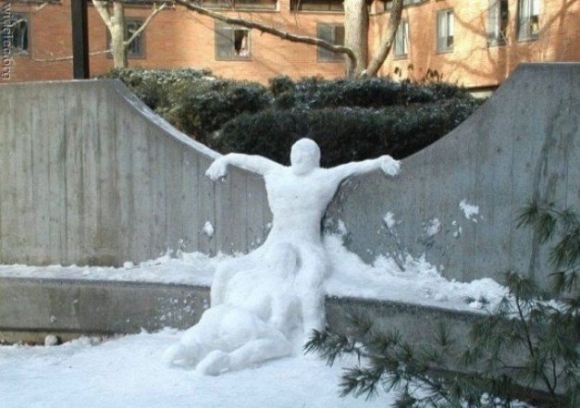 Egy téli kép, ebben a nagy forróságban