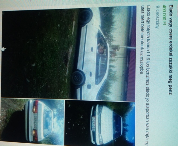 Eladná, de csere is érdekli