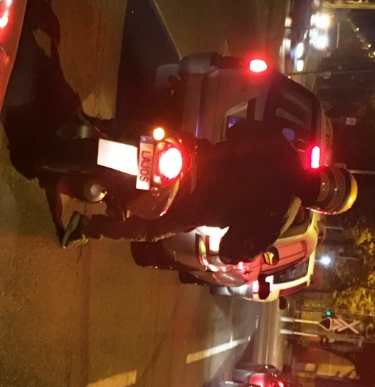 Lajos motorozott egy kicsit...