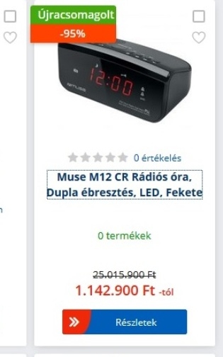 Őrületes karácsonyi leárazás - Most csak 1,1 millió