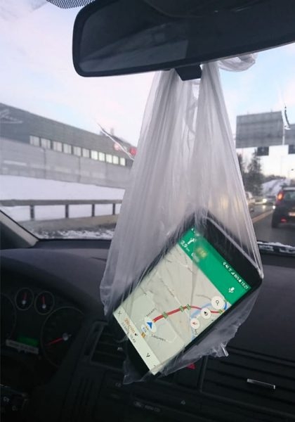 Olcsó univerzális autós telefontartó