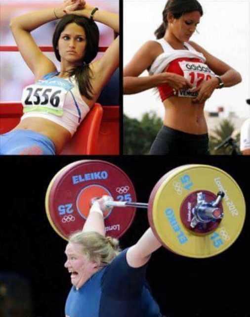 Miért népszerűbb a női atlétika, mint a női súlyemelés?
