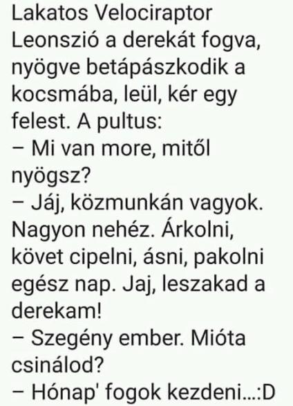 Már a gondolatától is elfáradt