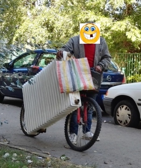 Útban a MÉH telep felé