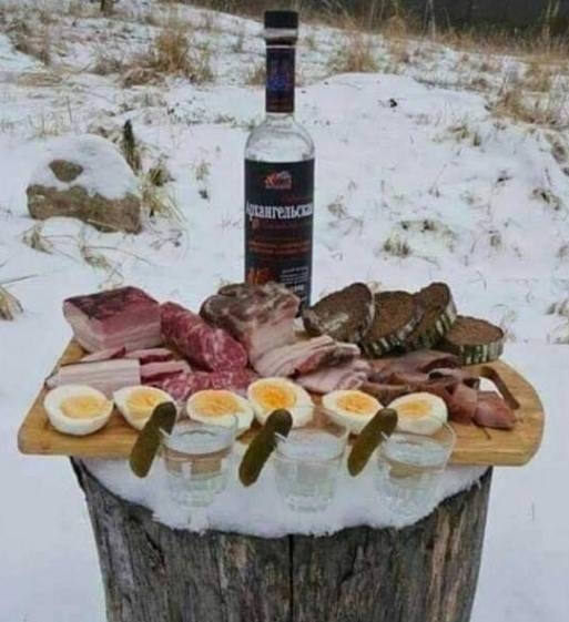 Svédasztal - Orosz verzió