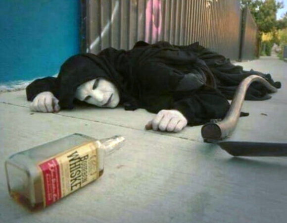 Végül is a kaszás is csak ember