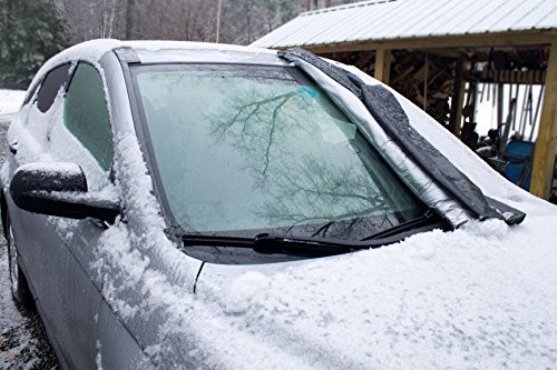 Okos szélvédő takaró autósoknak, a jég és a hó ellen (x)