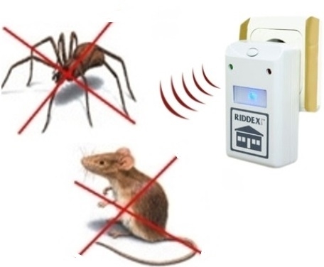 Modern, ultrahangos rágcsáló és rovarriasztó 