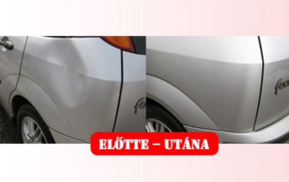 A trükk, amivel autód kisebb horpadásait eltüntetheted