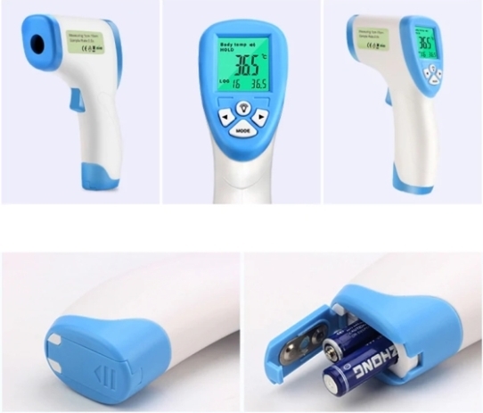 Érintés nélküli, digitális hőmérő (x)