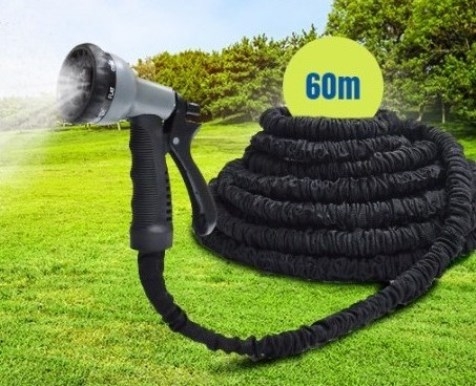60 méter hosszú, flexibilis XHose kerti locsolócső (x)