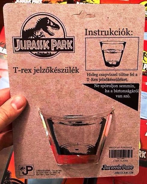 Tyrannosaurus jelzőkészülék 😮